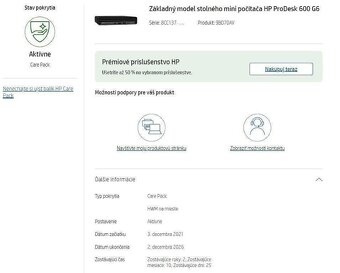 HP ProDesk 600 G6 Mini HTPC - záruka 03/ 2027+DVDRW mechanik - 9