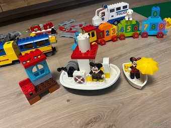 Lego duplo - 11 setov + komplet vlacik s 2 setmi kolajnic - 9