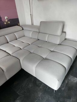 Nova sedačka moderná s elek. nastav. sedenim - 9