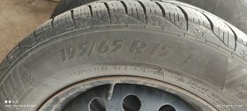 Predám plechové disky – originály. Veľkosť 15,195/65 R15 - 9