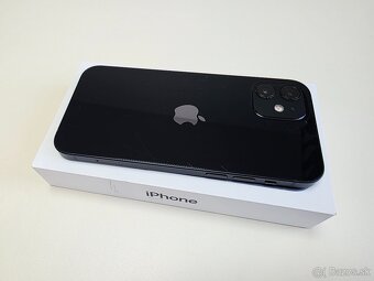 APPLE IPHONE 12 64GB BLACK ,BATERKA 100% - 9