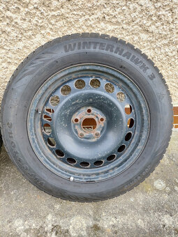 Plechové disky 6 1/2 J x 16H2 IS39 + 205/60 R16 Firestone W - 9