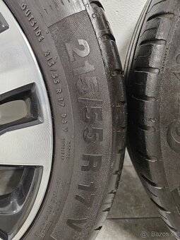 ‼️Alu disky SUZUKI 17"+☀️letné pneu 215/55 R17 + TPMS - 9
