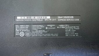 Dell Latitude 3480 / i3-7100 / 8GB DDR4 / 256GB SSD / 14" - 9