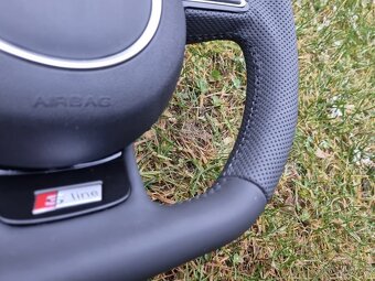 Sline volant KOMPLET VOLANT KOŽENÝ MULTIFUNKCNY + AIRBAG - 9