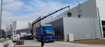 Preprava a práca s hydraulickou rukou PK23002SH 22M 4,0T - 9