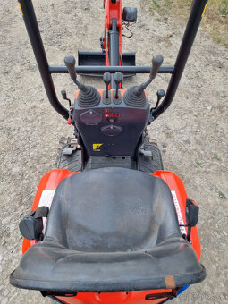 Prodám Minirýpadlo Kubota K008-3 r.v 2016 - 9