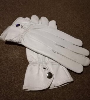 Kožená kabelka + darček - 9