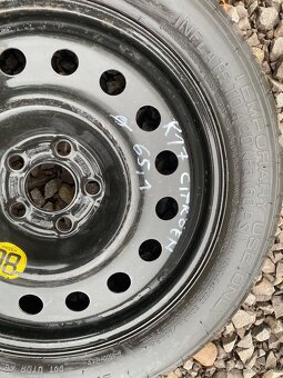 Predám hliníkové rezervné koleso dojazdove tenké - 9