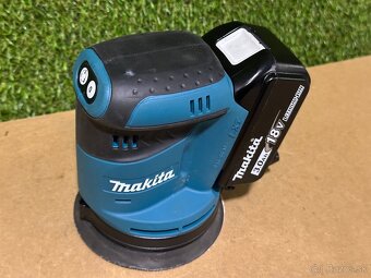 Makita DBO180Z Aku excentrická bruska 123mm, Li-ion 18V - 9