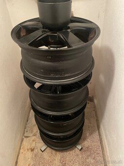Predám sadu Alu diskov na Fiat Punto Evo 4x100 R15 - 9