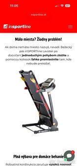 Bežecký pás INSPORTLINE LAVISTER IN 13150 - 9