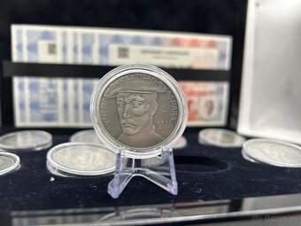 Nevydané mince Jiří Harcuba - investičné striebro 999 - 9
