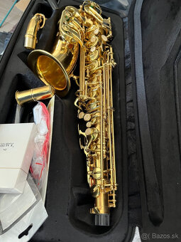 Predám Es - alt saxofón - Yanagisawa model A-WO10 GOLD - dok - 9