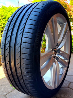 alu R18 5x112 orig. VW Passat, pneu 235/40 - 9