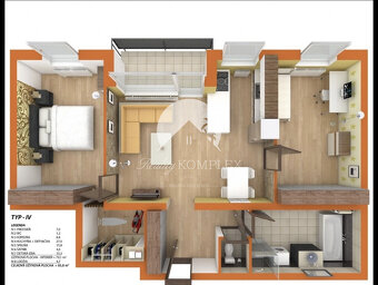 Reality KOMPLEX s.r.o. Vám ponúka na predaj 2-izbové a 3-izb - 9