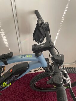 Horský elektrobicykel E-ST 100 modrý XL - 9