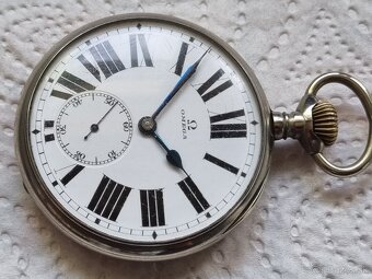 Mohutné,vreckové hodinky,Omega. - 9