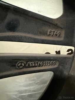 Mercedes Benz CLA, A Originálne Disky AMG - 9