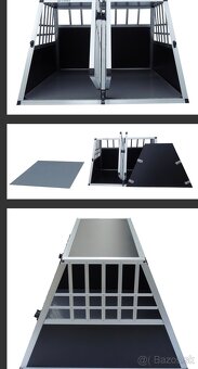 Klietka pre 2 psov do auta - 9