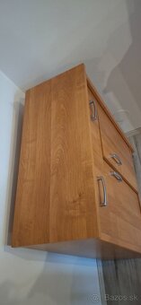 Komoda, nočný stolík, písací stolík, postel - 9