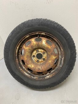 Sada 4 plechových diskov so zimnými pneu Dunlop - 9