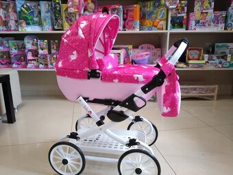 Kočík pre bábiky Retro - 9