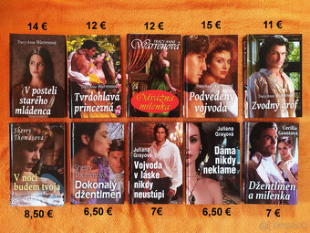 Romány, beletria, romantické, historické, detské knihy - 9