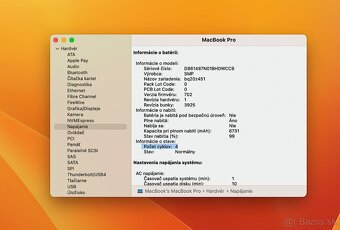 MacBook Pro 15" i7-2.9GHz/16GB/512GB, NOVÁ BATERKA,TOP STAV - 9