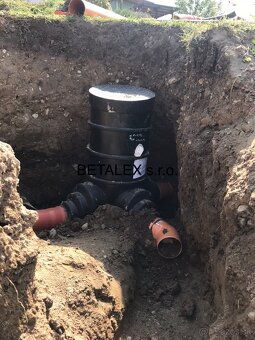 Ručné výkopové práce strojové bager doprava Minibager dovoz - 9