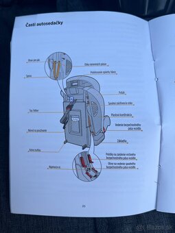 ISOFIX Autosedačka 9-36kg Petite a Mars - 9