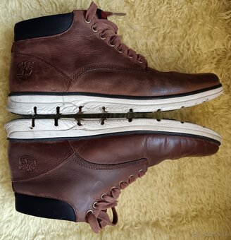 Pánske topánky Timberland(pravá koža) veľ.43-top stav - 9