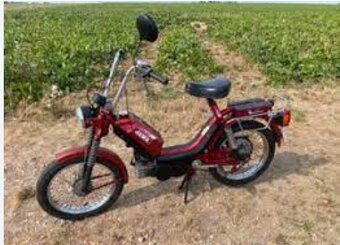 Predám moped Babetta 215 s VEĽA náhradnými dielmi - 9