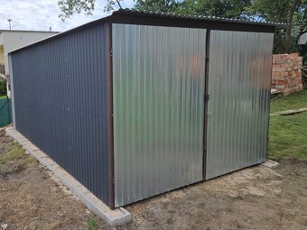 Plechová garáž MONTÁŽ DOPRAVA ZDARMA PO CELOM SLOVENSKU - 9