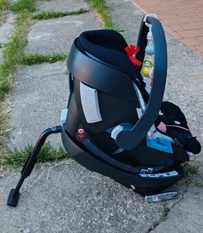 Predám kočík 5 mesiacov používaný+vajíčko cybex Aton 5 - 9