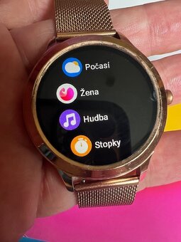 Chytré hodinky I70 Fit zlaté / best cena/ - 9