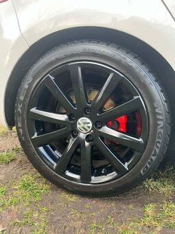 Elektróny Volkswagen 5x112 R17 komplet aj zo zimnými pneu - 9