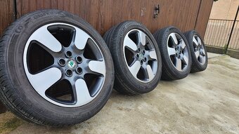 Komplet letnú sadu na ŠkodaScout 5x112 225/50 R17. - 9