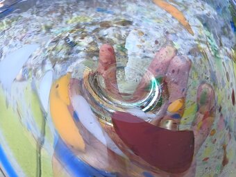 sklená misa - hutné sklo kolorované - 9