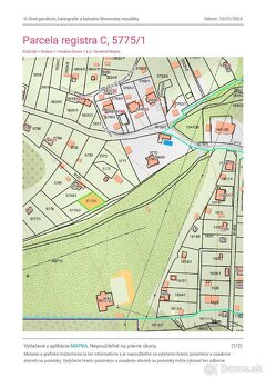 Predaj Záhrada 415m2 Červený Breh Žľaby Košice Sever, KE I - 9