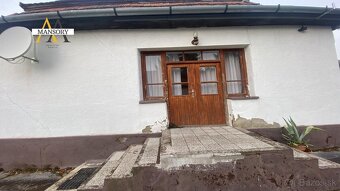 Na predaj 4  izbový rodinný dom za 33 000 eur na pozemku 174 - 9