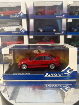 BMW predam krasny zberatelsky model. Mierka 1:18 a 1:43. - 9