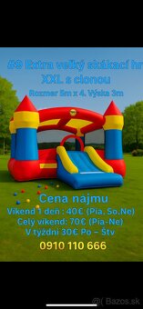 🎉 Prenájom skákacích hradov - 9