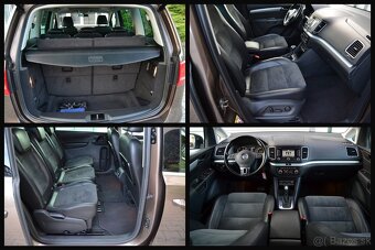 VW SHARAN 2.0 TDI HIGHLINE, PANORÁMA, 7 MIEST, KOŽA, BIXENÓN - 9