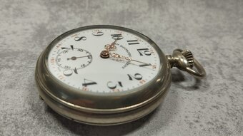 Staré kapesní hodinky Roskopf patent, velmi krásné, málo noš - 9