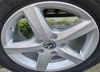 Originálne hliníkové disky VW Touareg - 5x130 R17 - 9