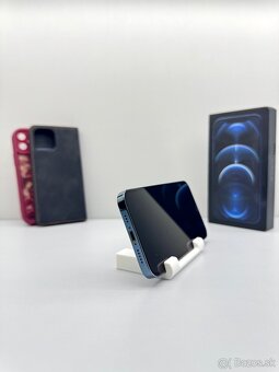 iPhone 12 PRO 128GB BLUE TOP STAV NOVÁ BATÉRIA 100% - 9