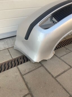 Predny naraznik Škoda Fabia 9102 strieborny - 9