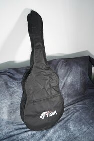 Elektroakustická gitara TIGER ACG4-BK plnej veľkosti -čierna - 9
