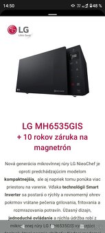 Mikrovlnná rúra LG - 9